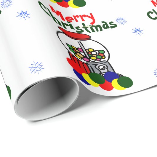 Vroege kerstparasols cadeaupapier (Rol Hoek)