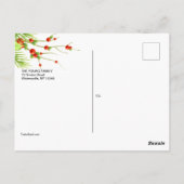 Vroege kerstpostkaart briefkaart (Achterkant)