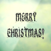 Vroege kerstsnowflakes 11x8-winkel Vinyl voor thui Raamsticker (Vel 3)