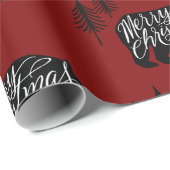 Vroege kersttekst in Beer Cadeaupapier (Rol Hoek)