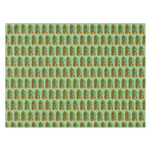 Vroege kersttekst Typografie met cellen Tafelkleed (Voorkant (Horizontaal))