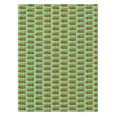 Vroege kersttekst Typografie met cellen Tafelkleed (Voorkant)