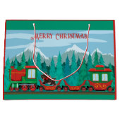 Vroege kersttrein groot cadeauzakje (Voorkant)