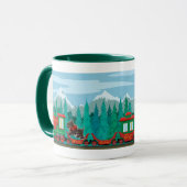 Vroege kersttrein mok (Voorkant links)