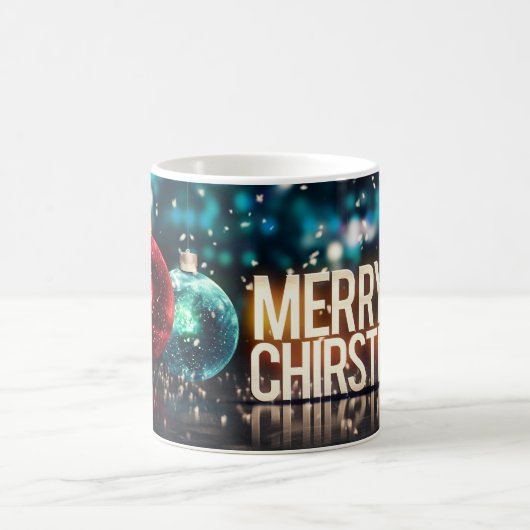 Vroege kerstvakantie feestelijke mok van het ornam (Center)