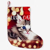 Vroege kerstvakantie kleine kerstsok (Voorkant)