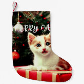 Vroege kerstvakantie kleine kerstsok (Voorkant)