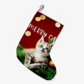 Vroege kerstvakantie kleine kerstsok (Voorkant (Hangend))