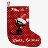 Vroege kerstvakantie stoppen kleine kerstsok (Voorkant)