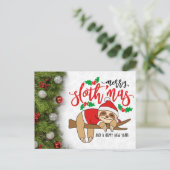 Vroege kerstvakantiekaartje Briefkaart (Staand voorkant)