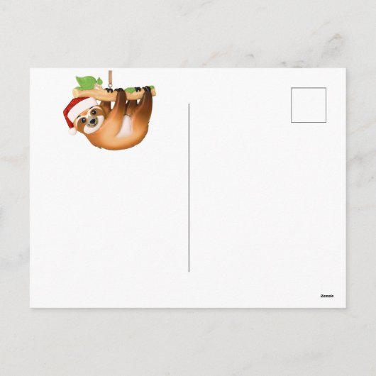 Vroege kerstvakantiekaartje Briefkaart (Achterkant)