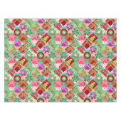 Vroege kerstversiering tafelkleed (Voorkant (Horizontaal))