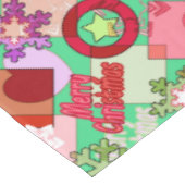 Vroege kerstversiering tafelkleed (Gekanteld)