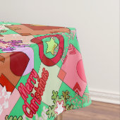 Vroege kerstversiering tafelkleed (Voorbeeld)