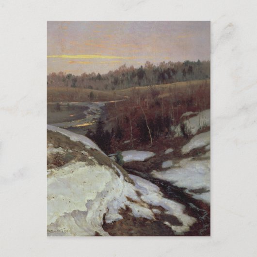 Vroege Lente 1905 Briefkaart (Voorkant)