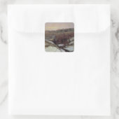 Vroege Lente 1905 Vierkante Sticker (Tas)