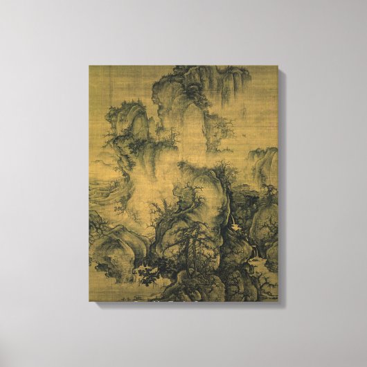 Vroege lente / door Guo Xi / Canvas Afdruk (Voorkant)
