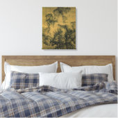 Vroege lente / door Guo Xi / Canvas Afdruk (Insitu (Slaapkamer))