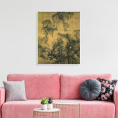 Vroege lente / door Guo Xi / Canvas Afdruk (Insitu (Woonkamer))