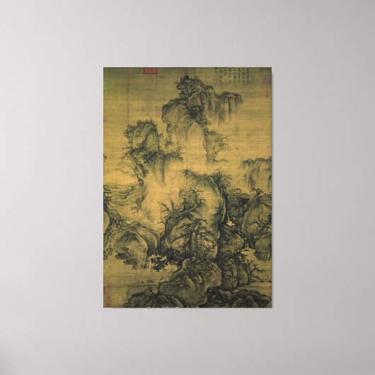 Vroege lente / door Guo Xi / Canvas Afdruk (Voorkant)