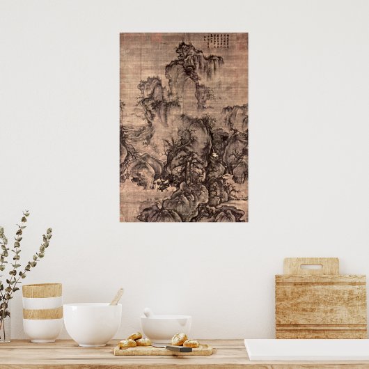 Vroege lente door Guo Xi Poster (Keuken)