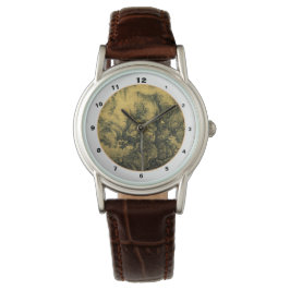 Vroege lente en Guo Xi - Chinees kunst/imperiaal C Horloge