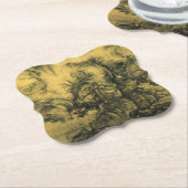 Vroege lente en Guo Xi - Chinees kunst/imperiaal C Kartonnen Onderzetters (Gekanteld)