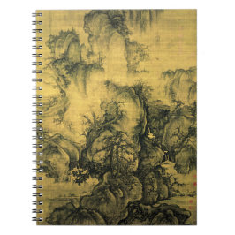 Vroege lente en Guo Xi - Chinees kunst/imperiaal C Notitieboek