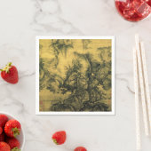 Vroege lente en Guo Xi - Chinees kunst/imperiaal C Servet (Insitu)