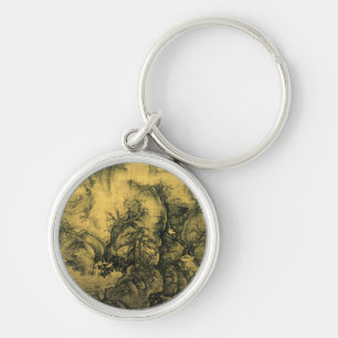 Vroege lente en Guo Xi - Chinees kunst/imperiaal C Sleutelhanger