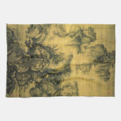 Vroege lente en Guo Xi - Chinees kunst/imperiaal C Theedoek (Horizontaal)