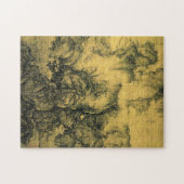 Vroege lente en Guo Xi - Chinese kunst / China Legpuzzel (Horizontaal)