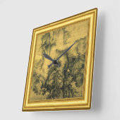 Vroege lente, Guo Xi-schilderen, omlijst Vierkante Klok (Hoek)