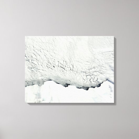Vroege lente in de Antarctische wateren Canvas Afdruk (Voorkant)
