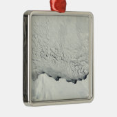 Vroege lente in de Antarctische wateren Metalen Ornament (Rechts)