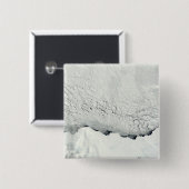 Vroege lente in de Antarctische wateren Vierkante Button 5,1 Cm (Voorkant /achterkant)