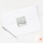 Vroege lente in de Antarctische wateren Vierkante Sticker (Envelop)