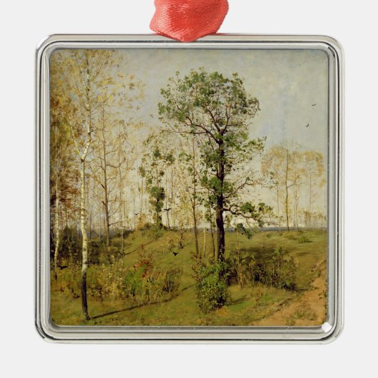 Vroege lente in Weimar, 1876 Metalen Ornament (Voorkant)