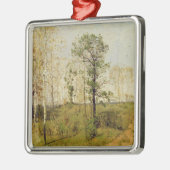 Vroege lente in Weimar, 1876 Metalen Ornament (Links)