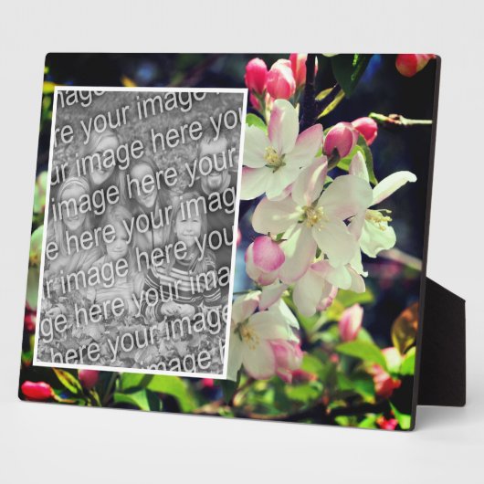 Vroege lentebloesems Creëer Uw eigen foto Fotoplaat (Zijkant)
