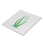 Vroege lentesnowdruppels tegeltje (Zijkant)