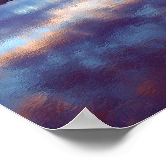 Vroege lentessoon, Cimarron River I (C) Poster (Hoek)