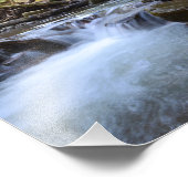 Vroege lentevergoeding aan de stroom. Fotoprint Foto Afdruk (Hoek)