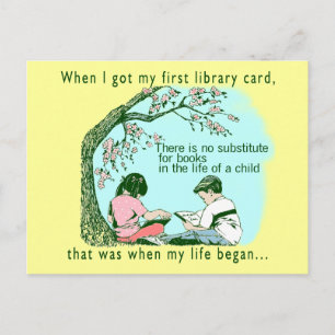 Vroege lezing briefkaart