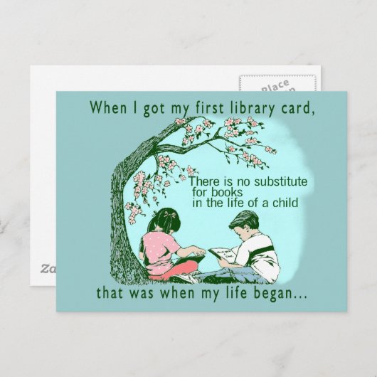 Vroege lezing briefkaart (Voorkant / Achterkant)