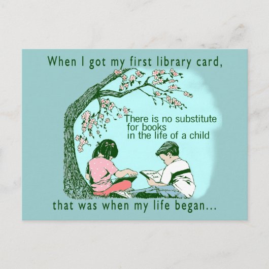 Vroege lezing briefkaart (Voorkant)