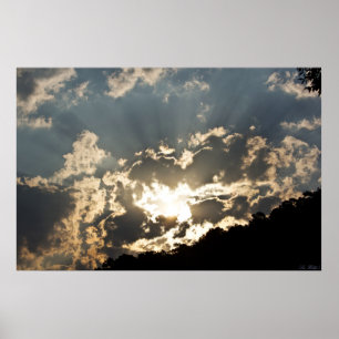 Vroege lichtdagen na het Poster van het Storm