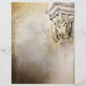 Vroege Middeleeuwse oude stijl perkament (Achterkant)