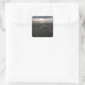 Vroege Morecambe Bay Vierkante Sticker (Tas)