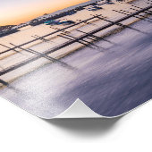 Vroege morgen schilderachtig van het meer in Chapa Foto Afdruk (Hoek)